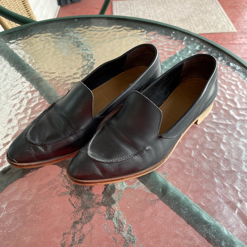 Everlane pointed toe loafers